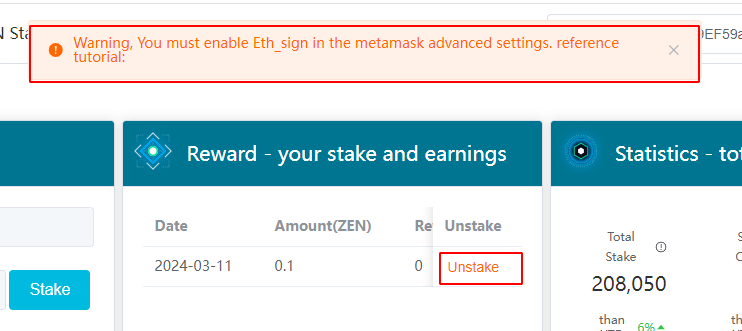 Metamask Wallet Signature withdraw